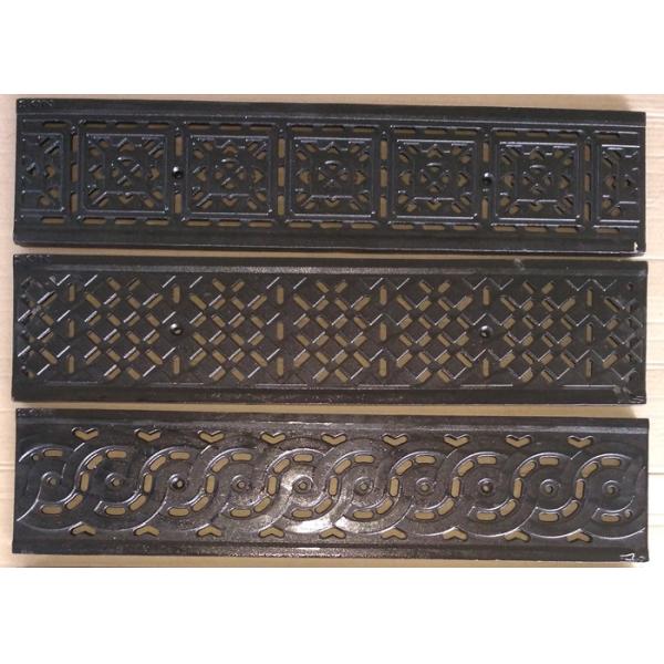 Buy Automatic Line  Metal Driveway Drainage Grates Deco Weave / Diamond Patterns at wholesale prices