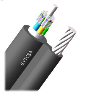 GYTC8A Self-Supporting Aerial Fiber Optic Cable with Aluminum Armor