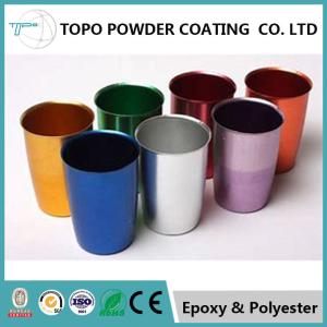 RAL1012 lemon yellow electrostatic thermoset powder coating for lighting