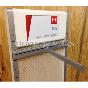 Adjustable Double Sided Hanging Garment / Clothes Display Racks Metal Material