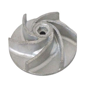 Precision Lost Wax Investment Vane / Semi-open Water Pump Impeller