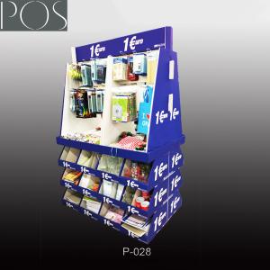 Quality Floor display rack with hooks for advertising for sale