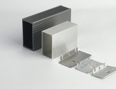 Buy 6060 / 6005 / 6082 Extruded Aluminum Enclosures Electronics With PVDF Coating at wholesale prices
