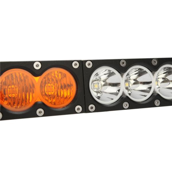 Amber& White offroad led light bar 10W Cree PC lens DHCB-L90SDC