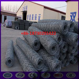 8x10 cm Ω Type Ecologica Gabion Road Reinforced Wire Mesh in roll