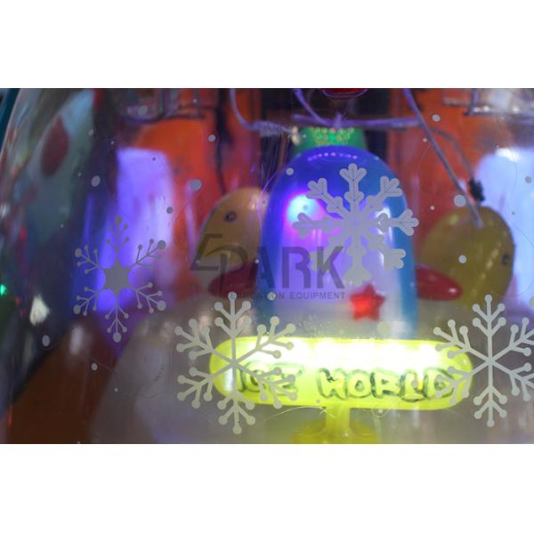 Happy Sleigh Swing Ride Kid Coin Pull Game Machine Arcade Indiana Jones Yellow , Red