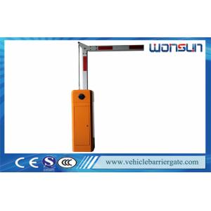 Orange Security Automatic Toll Barrier Gate With Manual Release