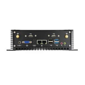 Quality 2*Mini-PCIe Expandable Industrial Mini PC for Industrial IoT with WiFi and Bluetooth for sale