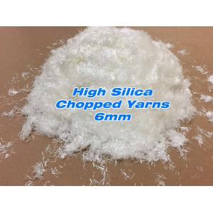 China High Strength Stapled 6mm Glass Fiber Chopped Strands on sale