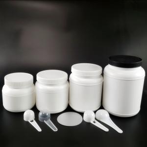 Recyclable BPA Free HDPE Plastic Powder Canister Paint Container 850ml