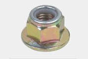 Buy cheap HEX NYLON INSERT LOCK NUTS WITH FLANGE from wholesalers