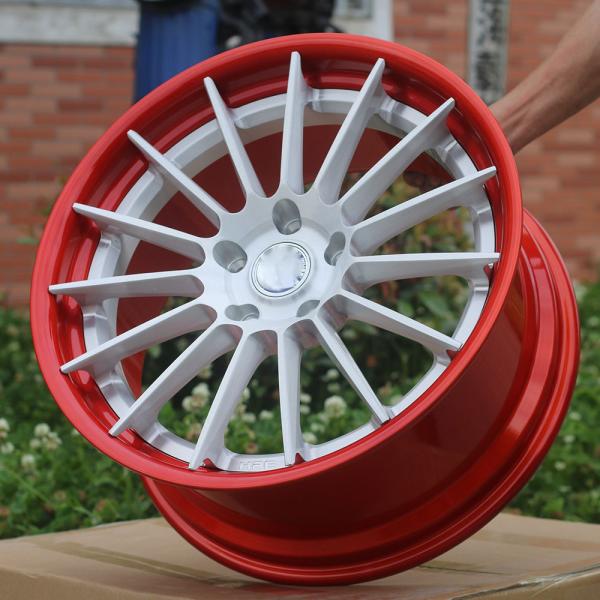 factory 18'' 19'' 20'' 21'' 22''colorful 2pcs concave big lip forging alloy wheel,forged wheels