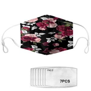 Reusable Dust Face Mask With Filter Replaceable