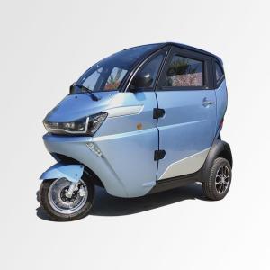 Intelligent Charger Electric Tricycles Closed Body Passenger For Adults