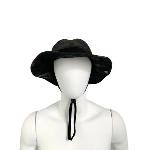 Outdoor Camping Camouflage Tactical Round Brim Hat With Breathable Mesh Custom