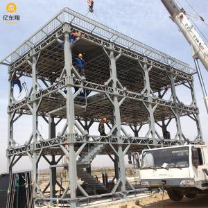 Large Span Prefab Metal Structures Construction Steel Prefabricated Warehouse