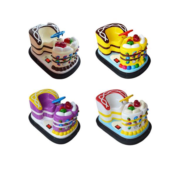 3km/h Kids Bumper Car Cake Electric Coin Operated 1 Player