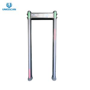 China Uniqscan Multi Zones Waterproof Walk through Security Gate Door Frame Archway Metal Detector UM600 For Outdoor Use on sale