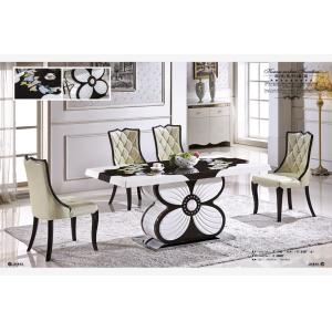 butterfly style rectangle marble dining table furniture