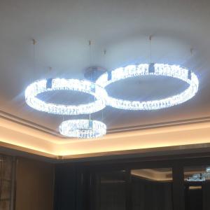 Led Crystal Chandelier For Living Room Creative Design round crystal chandelier