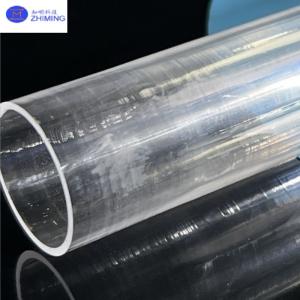 China EFG Grown Method Sapphire Tube Customizable Sizes with Wide Transmission Wavelength Range on sale