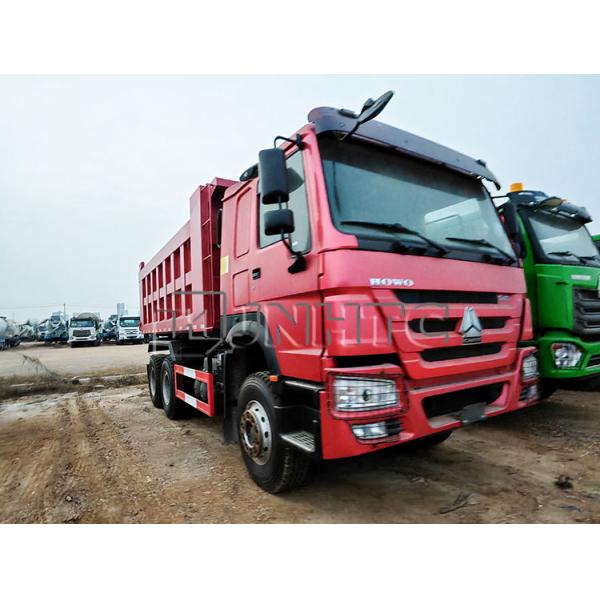 China New 16 20 Cubic Meters 10 Tire Sinotruk Dump Truck Tipper HOWO 371hp EURO-2 30Ton Trucks Price Sale