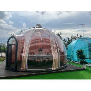 Transparent Polycarbonate (PC) Bubble House Waterproof Insulated Prefab Dome
