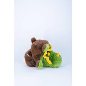 Original Reversible Bear And Dinosaur Plushie Multiple Sizes Two Sided Plush