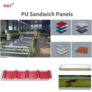 Eps Polyurethane PU Foam Sandwich Wall Panel Making Machine Continuous PU/PUR