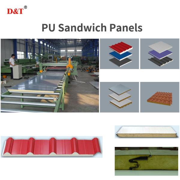 Eps Polyurethane PU Foam Sandwich Wall Panel Making Machine Continuous PU/PUR