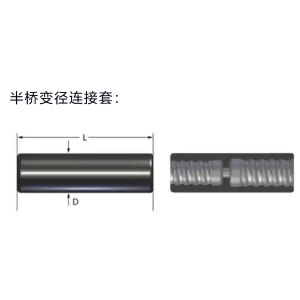 China Steel Coupling Drill Bit Sleeve Guide T51 20.32 1 Inch Wear Resistant on sale