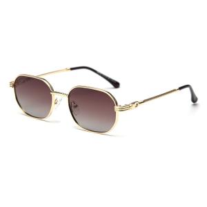 Frameless Girls Metal Frame Women Polarized Fashion Sunglasses 137MM