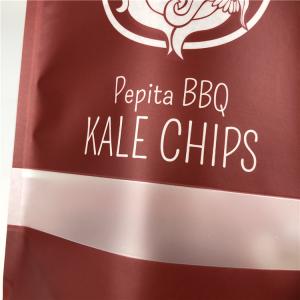 Aluminum Food Packaging Bag Matte Effect Plastic Laminated Stand Up Tea Mixed