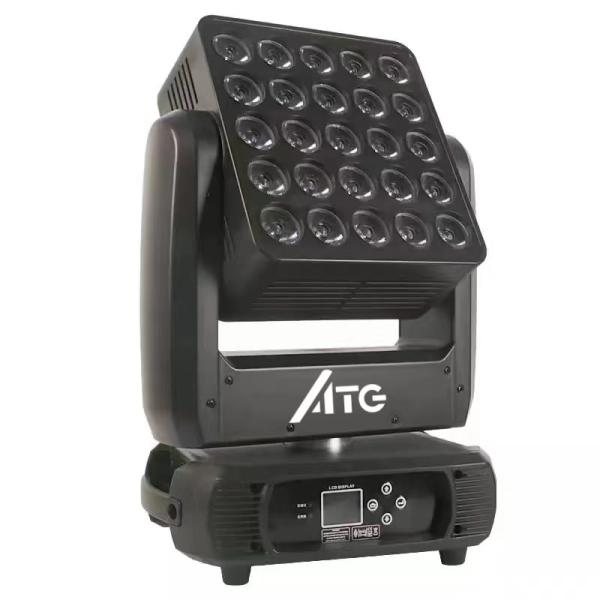 50000 Hours Working Time RGBW Matrix Moving Head Wash Lights with Pattern Beam