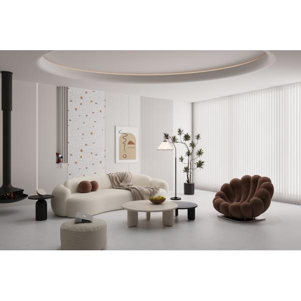 Light Gray 600x1200mm AAA Grade Porcelain Floor Tile