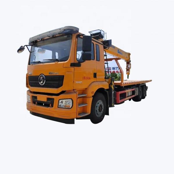Buy Shacman 16 Tons Wrecker With  14 Tons Crane   Blockroad Broken Car  With Crane at wholesale prices