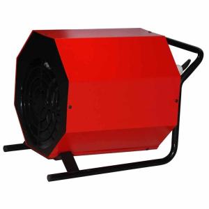 round shape industrial fan heater with wheel