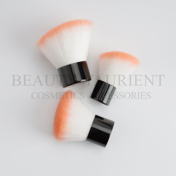 Buy Silkscreen Logo Synthetic Kabuki Blush Brush Angled Travel Kabuki Brush at wholesale prices