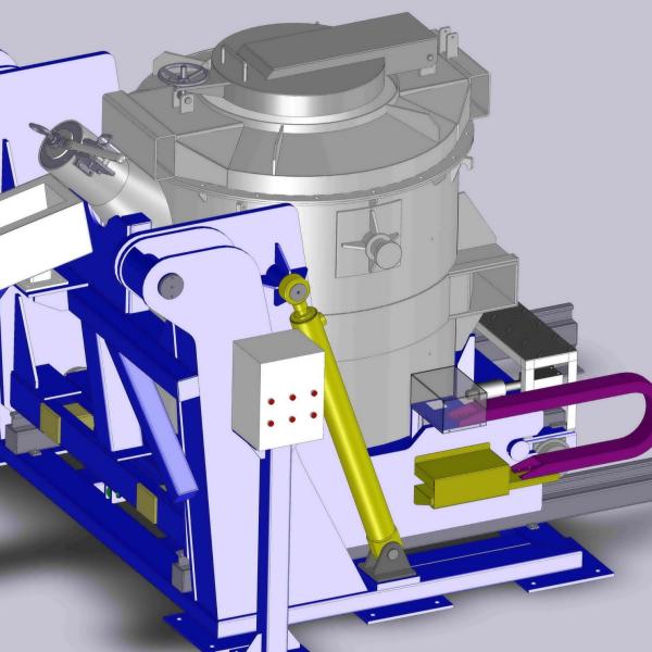 Buy Insulated Molten Aluminum Transfer Ladles For Die Casting Machine at wholesale prices