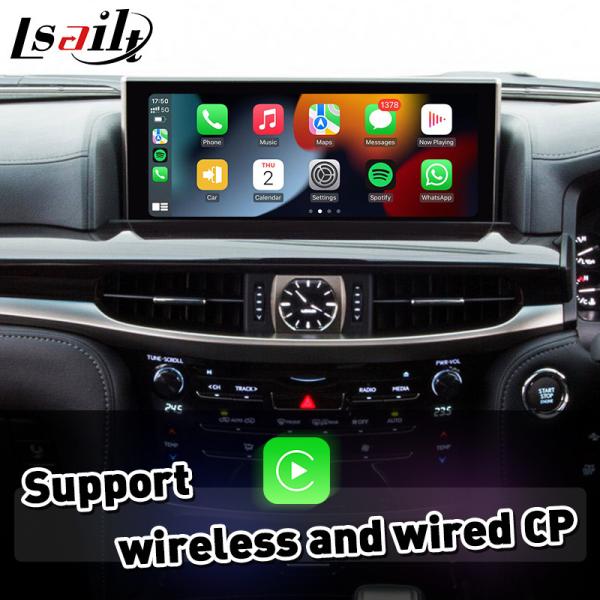 Wireless CP AA Android Auto Carplay Interface for Lexus LX 450d 570 570s VDJ200 J200 2016-2021