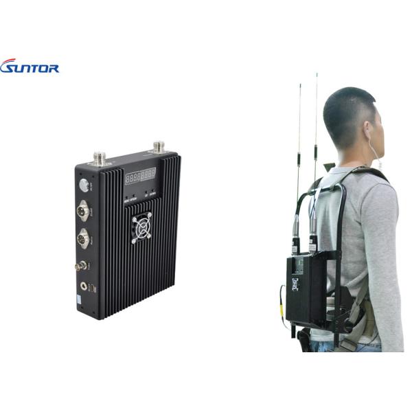 3 Watts COFDM Wireless Transmitter , Long Distance Radio Transmitter Dual