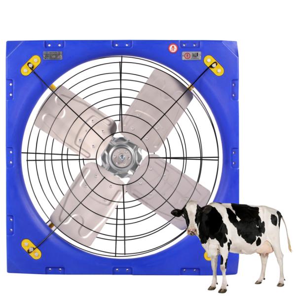 Buy Double layer PE Livestock Ventilation Fans with PMSM Motor Galvanized Steel Frame - 28273m³/hAir Volume at wholesale prices