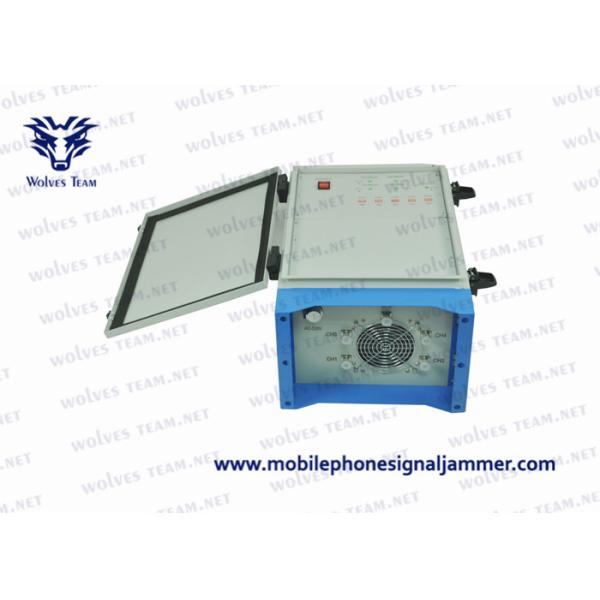 Buy Military Waterproof Outdoor Drone UAV Signal Prison Jammer WIFI5.8G GPS High Power Cell Phone Signal Jammer at wholesale prices