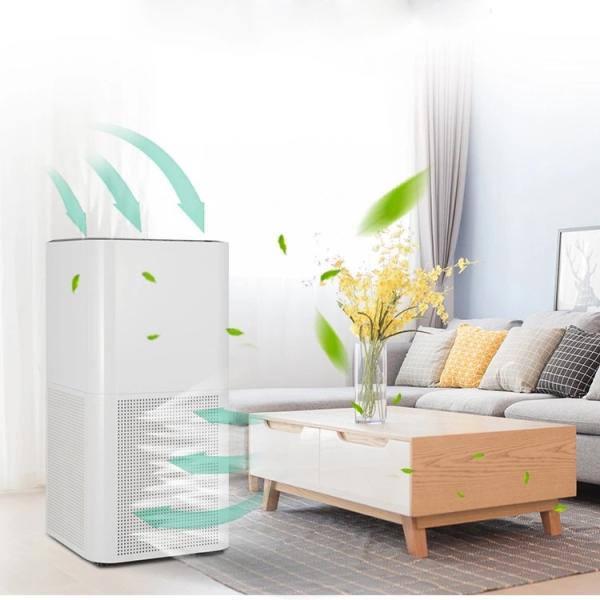 Clean Room 520m3/H PM2.5 Display Home Air Purifiers 46W