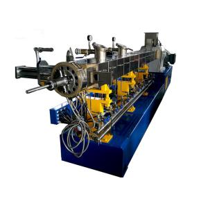 High Efficiency Polymer Extrusion Machine With Two Stage Conveying System