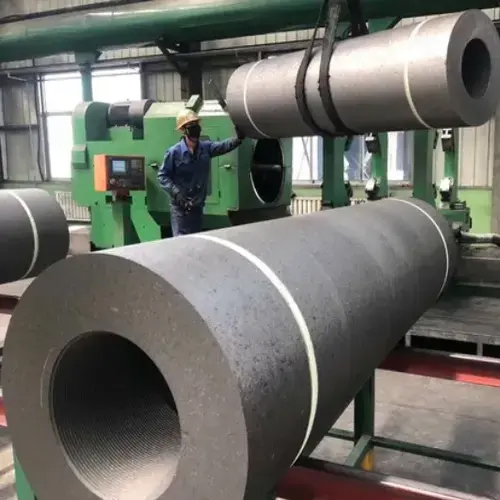 RP HP UHP Grades Available Graphite Electrode Nipples Dia 200-800mm For Electric Arc Furnaces
