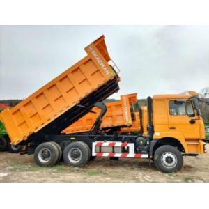 SHACMAN F3000 Tipper Truck 6x4 430 EuroII Yellow With Front/Rear Multi-layer