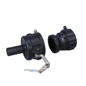 Polypropylene IBC Tank Adapter A200 Plastic Camlock Combination Pack Valve
