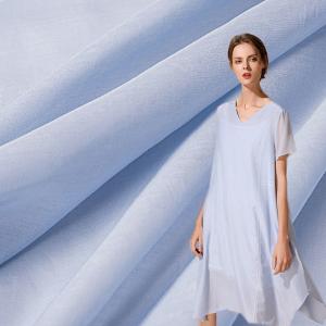 Charmeuse Shimmer Tulle Chiffon Cotton Silk Blend Fabric Plain