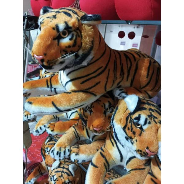 Plush toys stuffed dolls holiday gifts cute cartoon animal toys realistic tigers